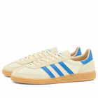 Adidas Men's Handball Spezial in Cream White/Blue/Warm Sandstone