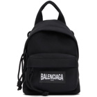 Balenciaga Black Nylon Mini Backpack Bag
