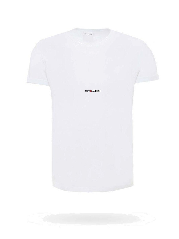 Photo: Saint Laurent   T Shirt White   Mens