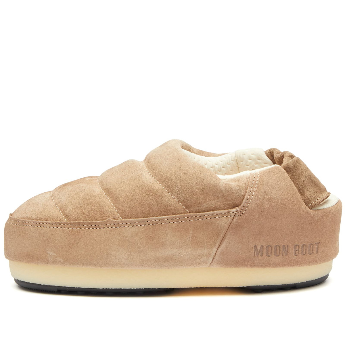Moon Boot Women's Sandal Band Suede Shoes in Sand
