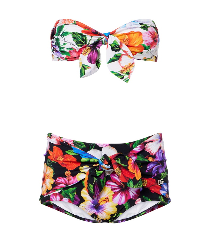 Photo: Dolce&Gabbana Floral bikini