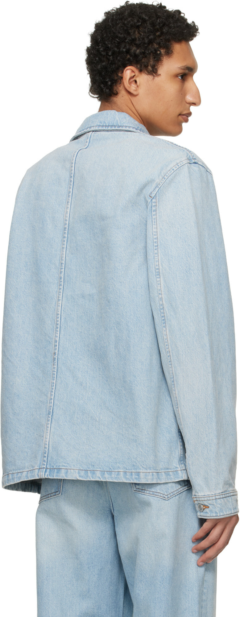 A.P.C. Blue New Rodney Denim Jacket