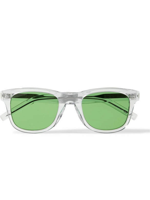 Photo: SAINT LAURENT - D-Frame Acetate Sunglasses