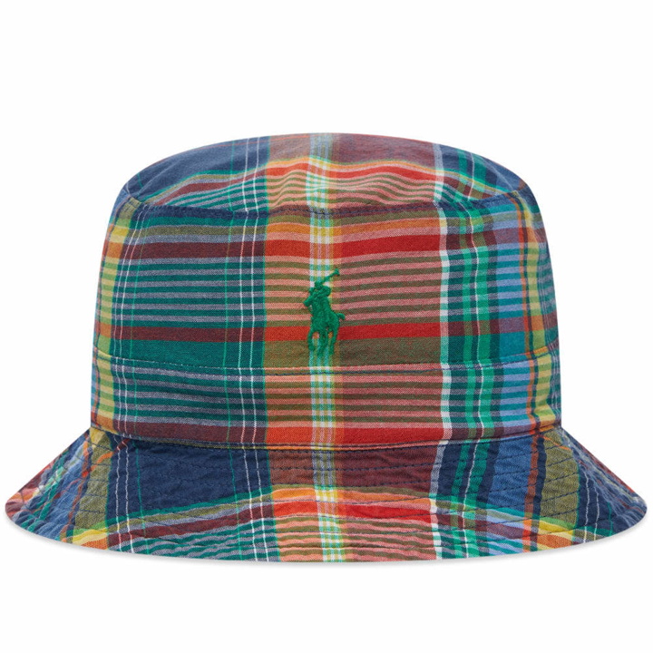 Photo: Polo Ralph Lauren Check Reversible Bucket Hat