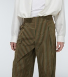 Dries Van Noten - Striped wide-leg pants