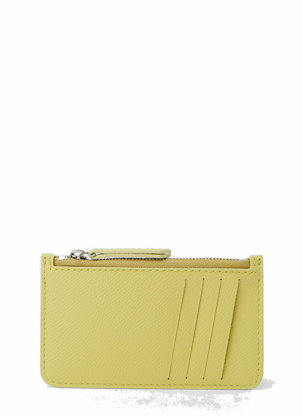 Photo: Maison Margiela - Zip Cardholder in Yellow