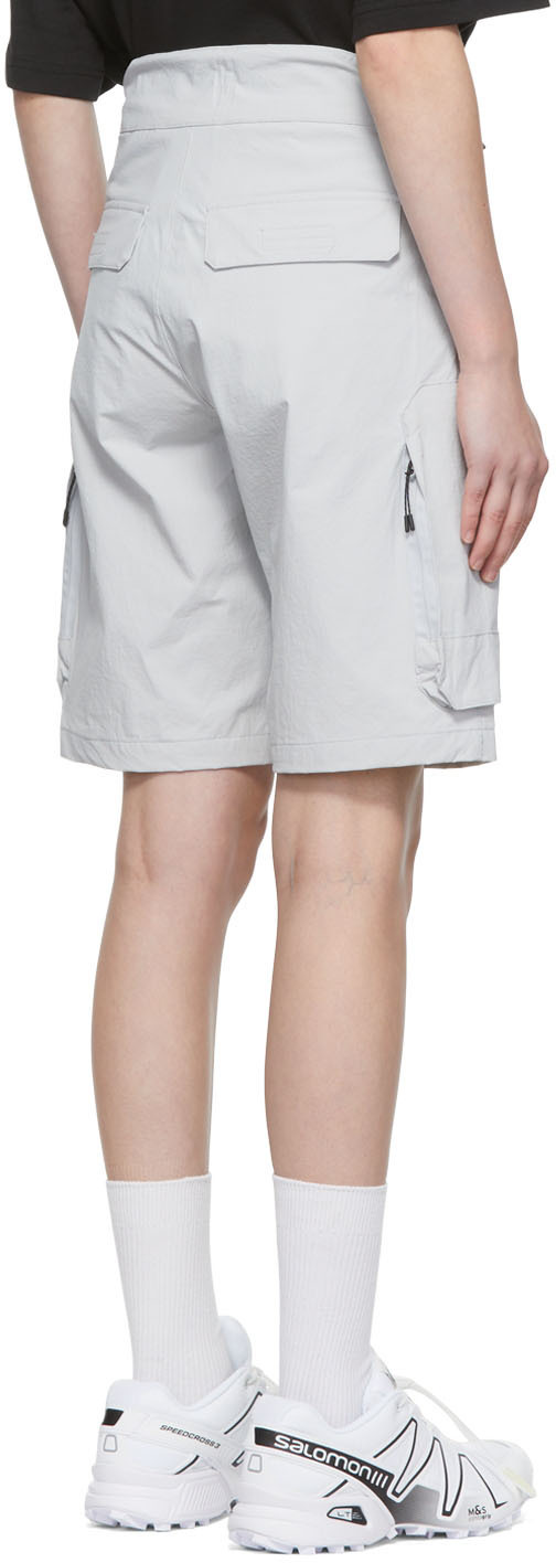 HH-118389225 Gray Nylon Shorts