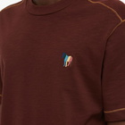 Paul Smith Men's New Zebra T-Shirt in Burgundy