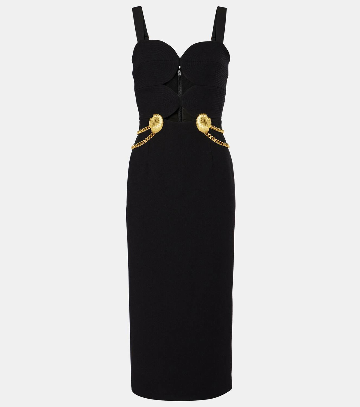新作【Rebecca Vallance】Chelsea embellished cutout dress Rebecca Vallance Chelsea embellished cutout bustier dress