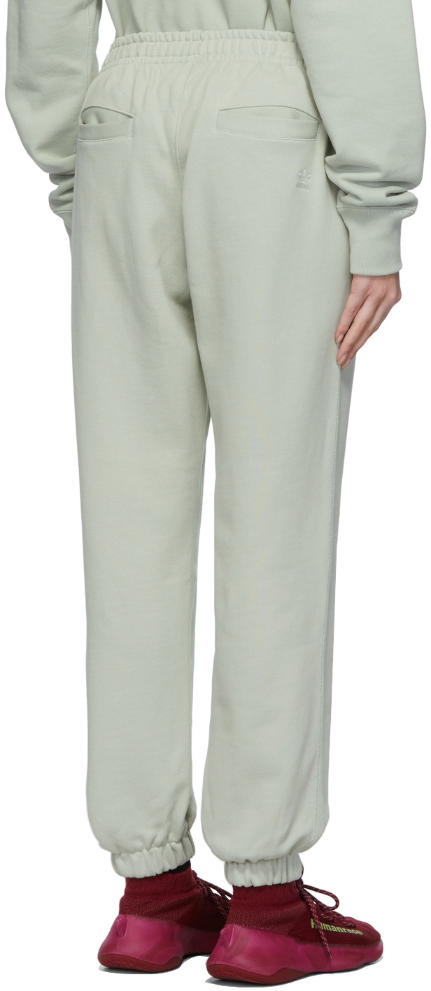 adidas x Humanrace by Pharrell Williams SSENSE Exclusive Green Humanrace Basics Lounge Pants