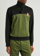 Moncler Genius 1 Moncler JW Anderson Stretch-jersey Sweatshirt Green