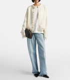 Bottega Veneta Intrecciato leather clutch