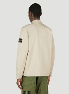 Stone Island - Compass Patch Overshirt in Beige