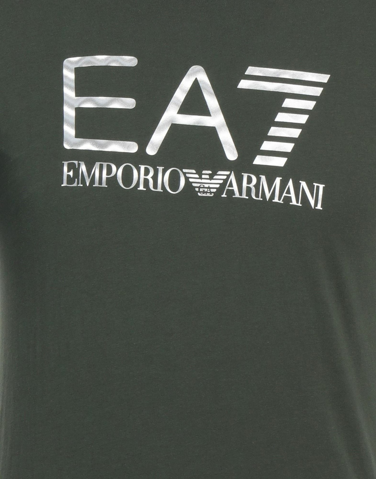 Ea7 Mens T-shirt Dark in Green
