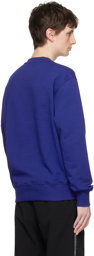 Versace Jeans Couture Blue Iridescent Sweatshirt