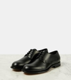 The Row Novus leather Derby shoes