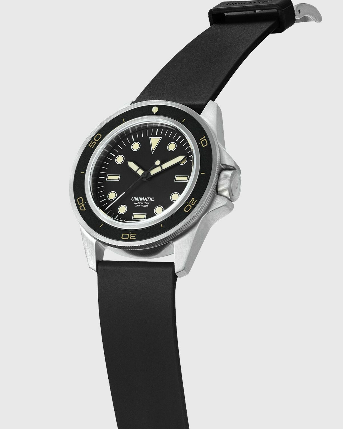 Unimatic U1-DHB Black Mens Watch