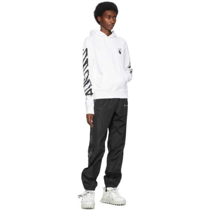 Off-White White Spray Marker Hoodie Off-White