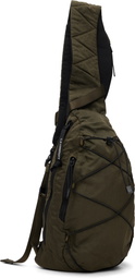 C.P. Company Khaki Nylon B Crossbody Backpack