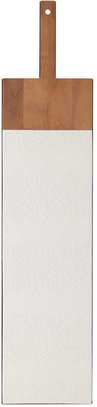 Photo: knIndustrie White Glocal In/Taglio 2 Serving Board