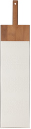 knIndustrie White Glocal In/Taglio 2 Serving Board