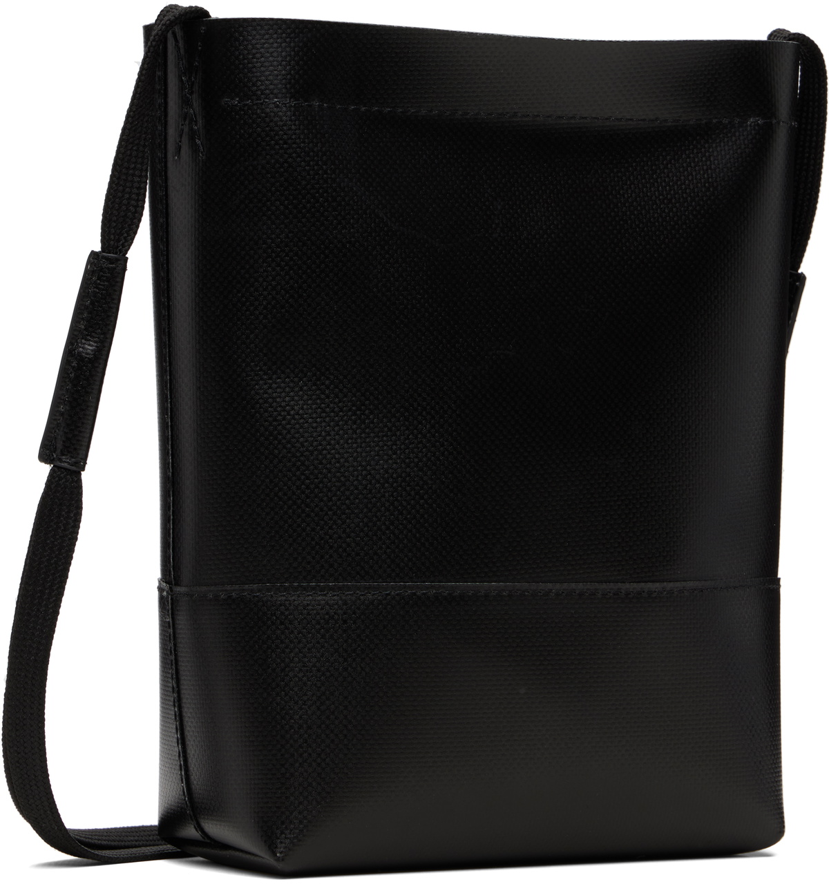 Marni Black Shoelace Strap Crossbody Bag