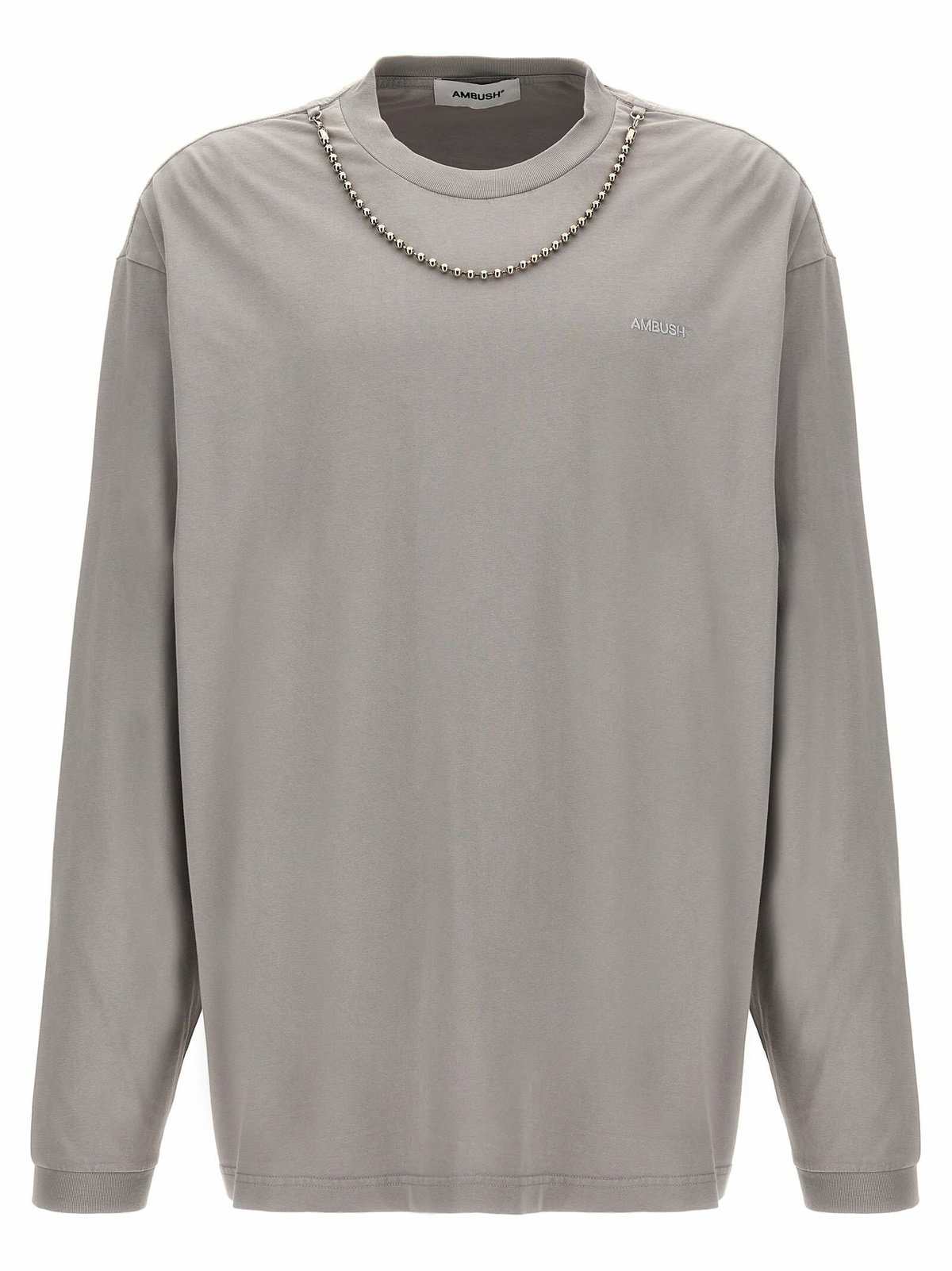 AMBUSH White Mix Long Sleeve T-Shirt Ambush