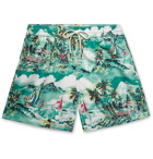 Polo Ralph Lauren - Traveller Mid-Length Printed Swim Shorts - Men - Green