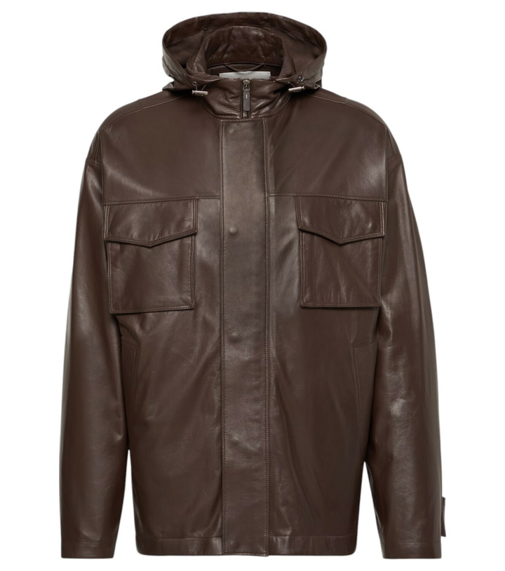Photo: Tod's Leather jacket