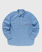 Carhartt Wip L/S Clink Heart Shirt Blue - Mens - Longsleeves