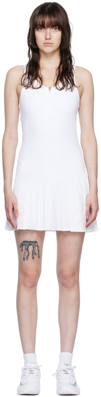 Photo: Outdoor Voices White Ace Mini Dress