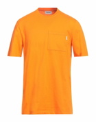 Dondup Mens T-shirt in Orange