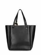 JW ANDERSON - Chain Cabas Soft Semi-shiny Leather Bag