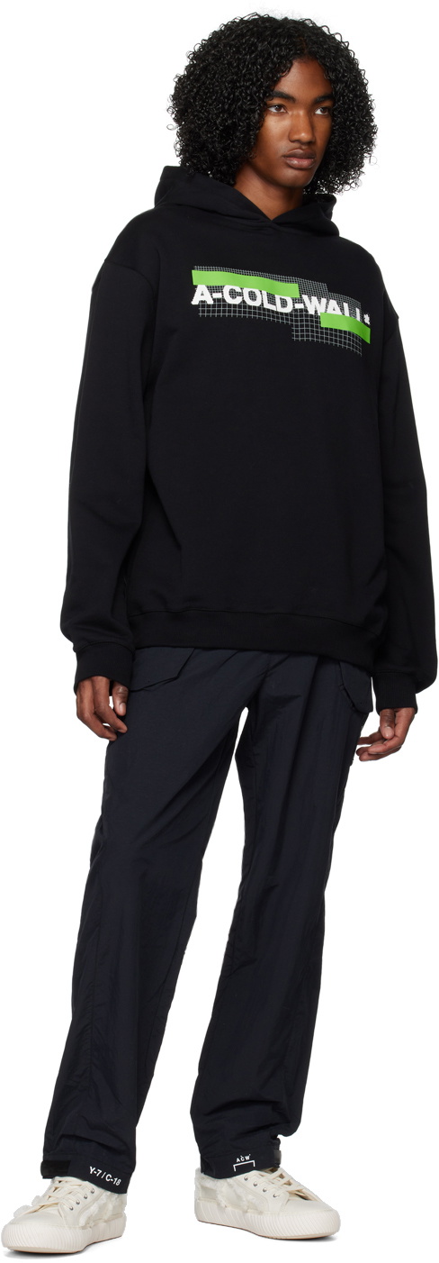 スウェット・トレーナー A COLD WALL Grid Logo Hood Black ACWMW104BLACK ACWMW104BLACK MUSINSA | A COLD WALL Grid Logo Hood - Black / ACWMW104BLACK
