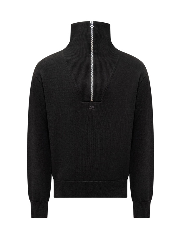 Photo: Courrèges Sweater With Logo