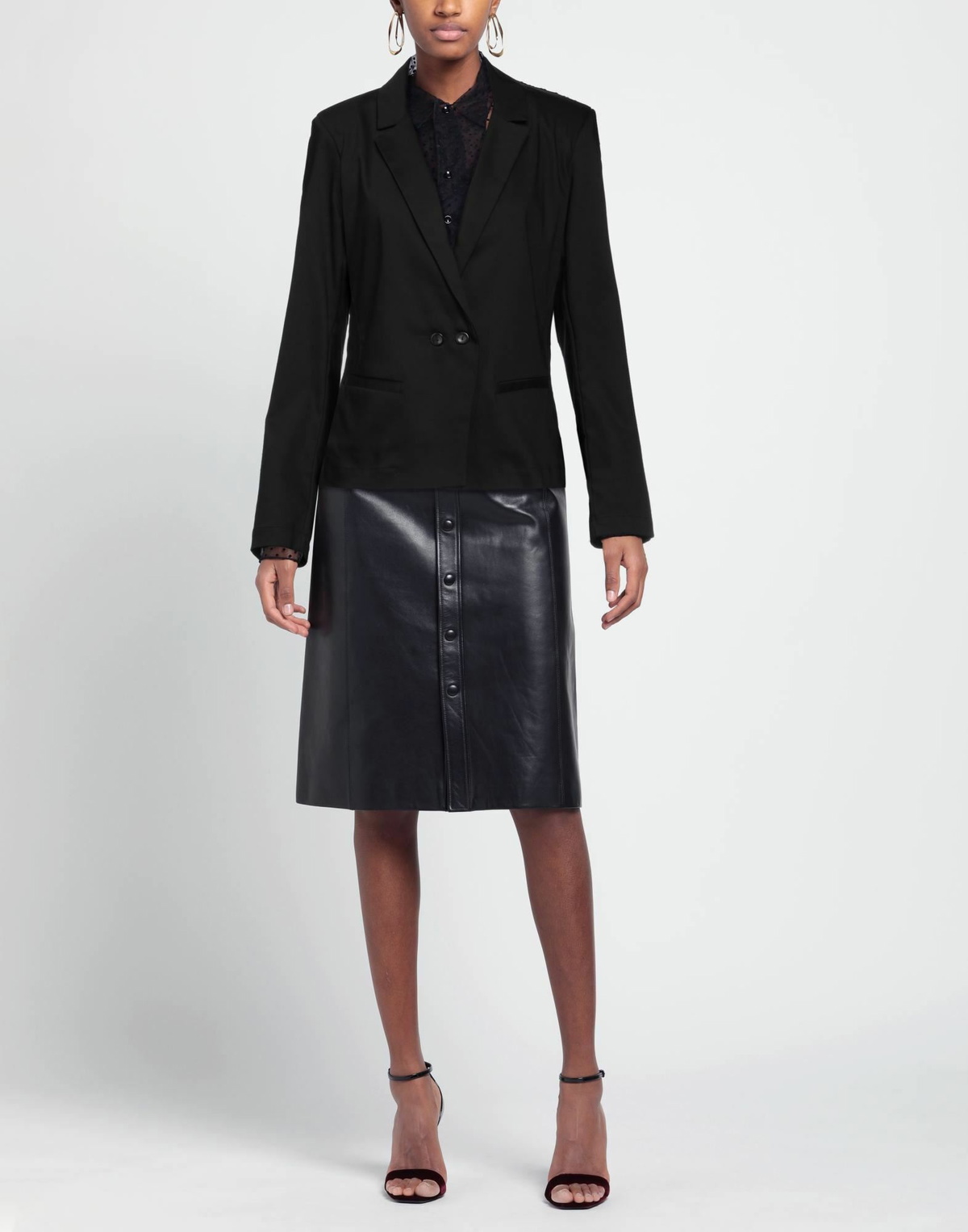 Alessia Santi Womens Blazer in Black