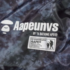 Men's AAPE Reversible Jacket in Black/Beige