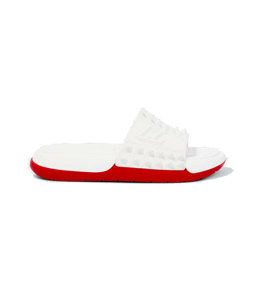 【Christian Louboutin】 Dhabubizzスエードサンダル Christian Louboutin Dhabubizz Sandals – THELUXESHOPPER
