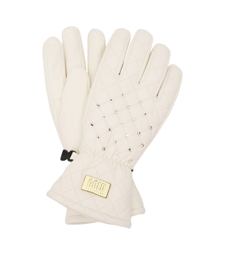 Photo: Goldbergh Josei embellished leather ski gloves