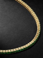 Sydney Evan - Gold Emerald Bracelet
