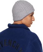 Givenchy Gray Safety Pin Beanie