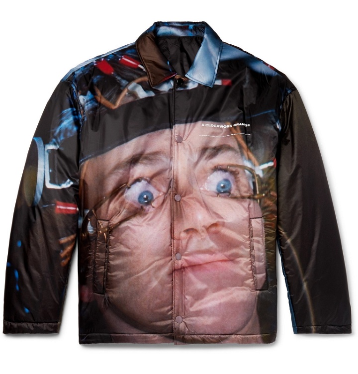 Photo: Undercover - Printed Quilted Nylon Jacket - Black