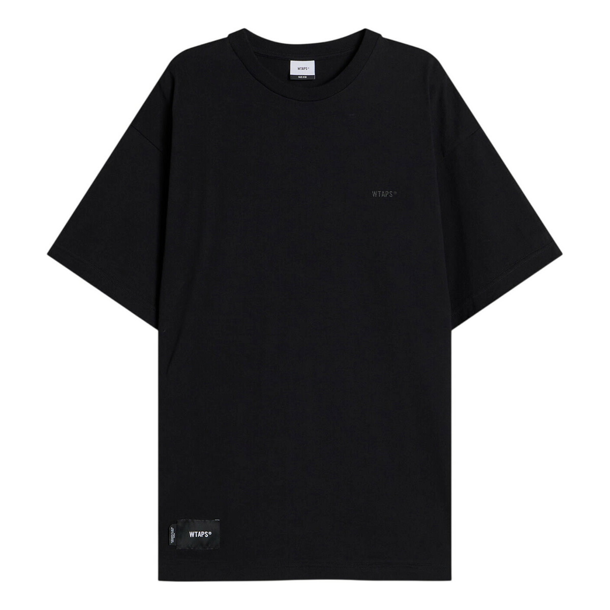 WTAPS Men's Skivvies 3-Pack T-Shirt in Black WTAPS