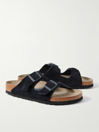 Birkenstock - Arizona Suede Sandals - Blue