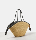 Loewe Paseo Small raffia basket bag