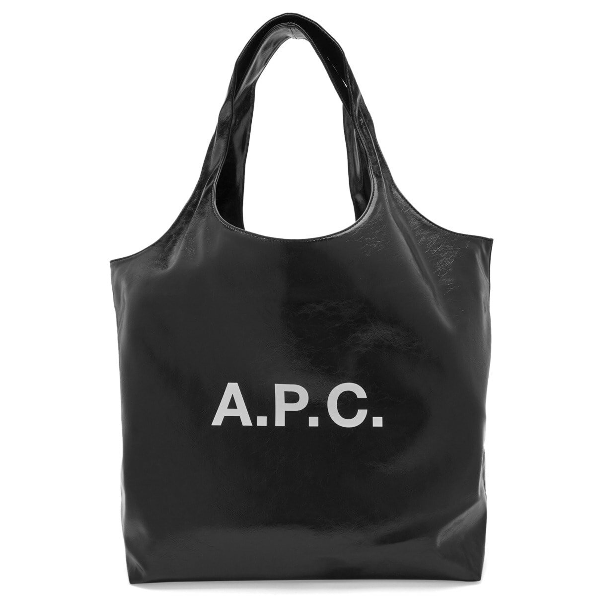 トートバッグ A.P.C. Woman Tote bags Black PXCBCF67008 LZZ Le Neige Bag | Grained leather | A.P.C. Accessories