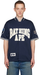 BAPE Navy Patch Shirt