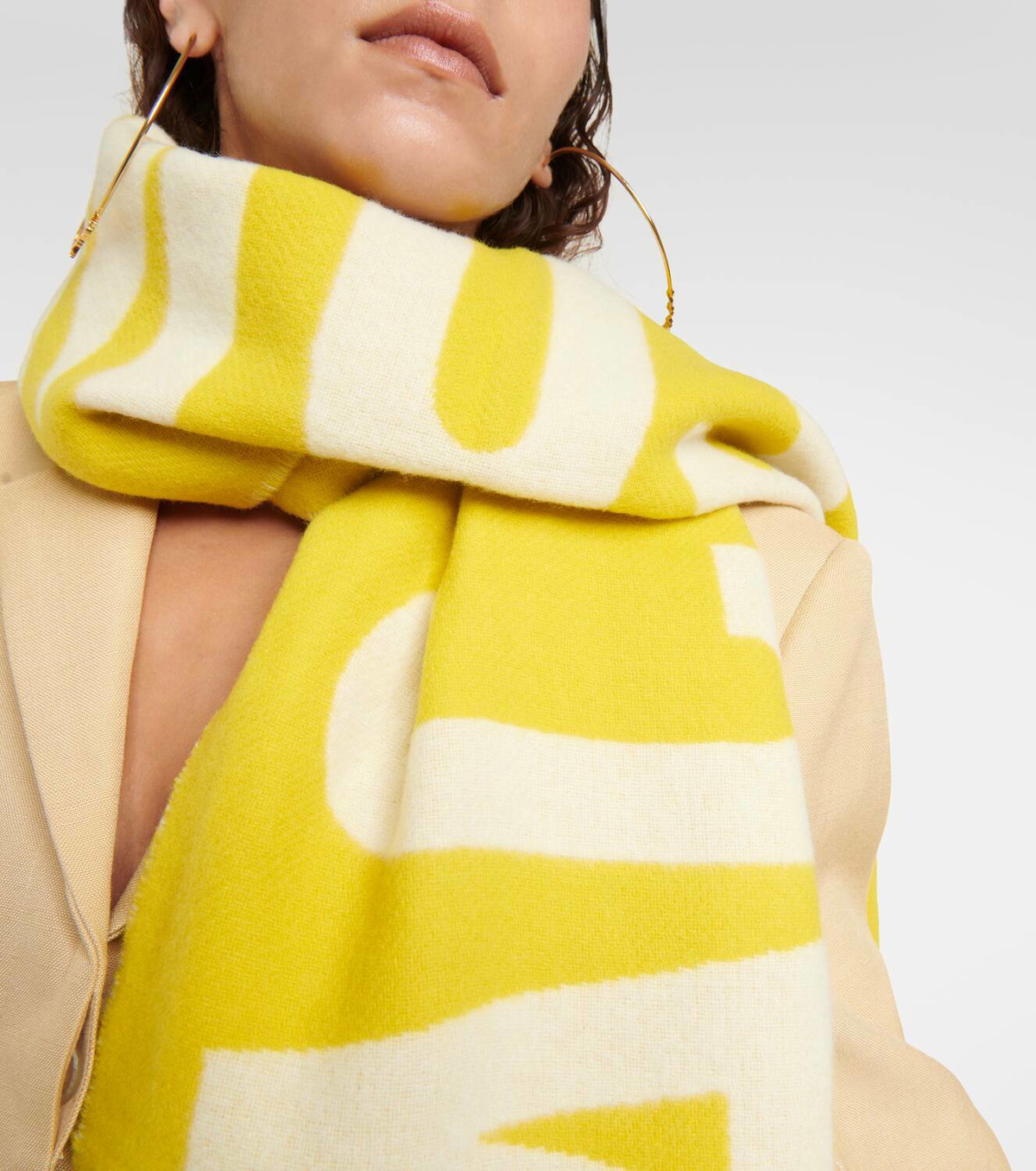 Jacquemus L'écharpe Jacquemus wool scarf Jacquemus