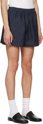 Studio Nicholson Indigo Elio Shorts