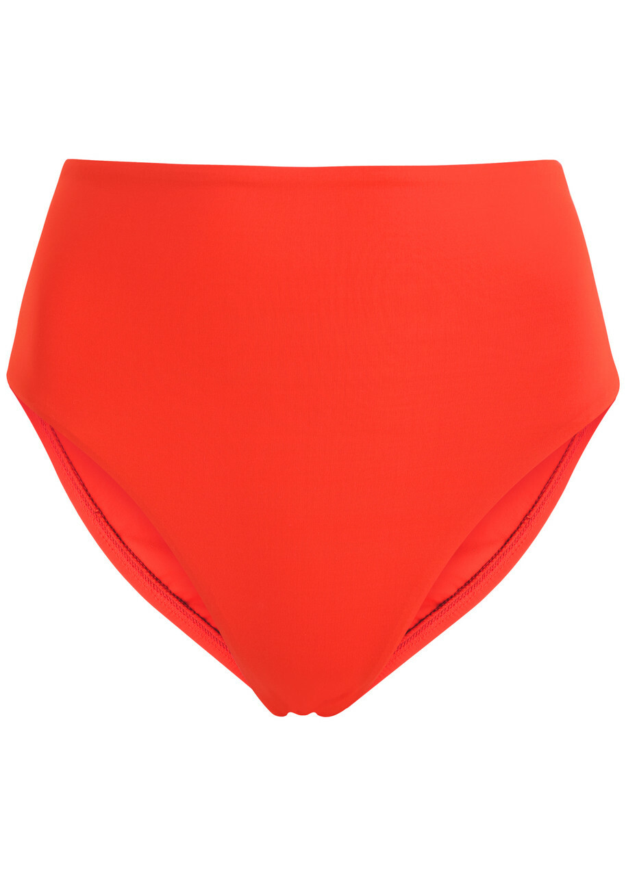 Bondi Born Poppy Bikini Bottoms Red